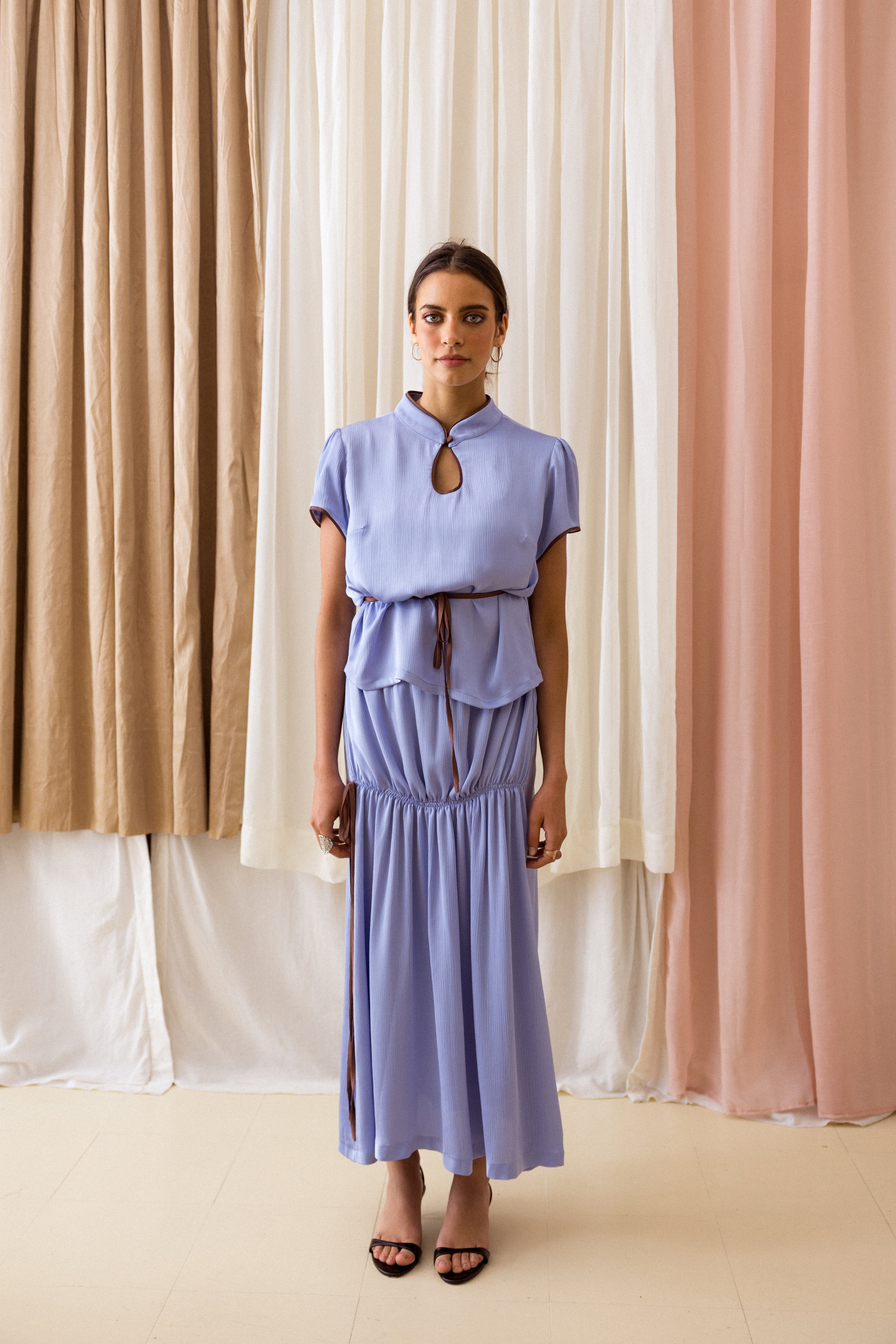 Top Gota Azul