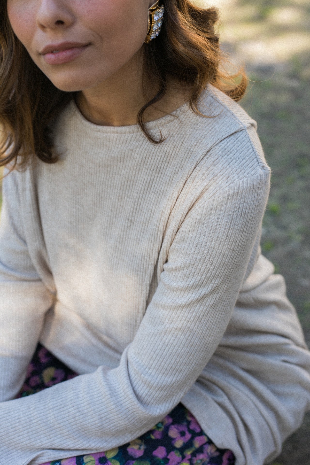 Knitted Crossover Dress
