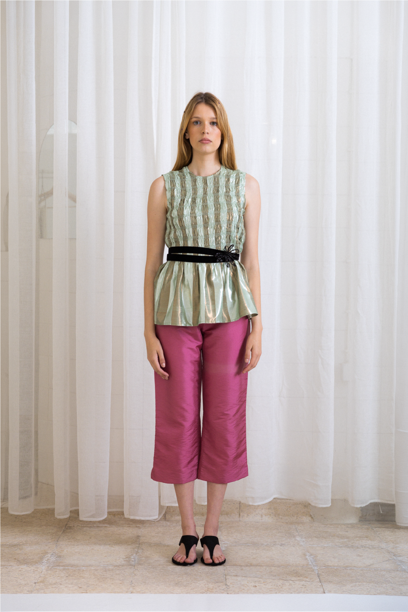 Smocks Top Green