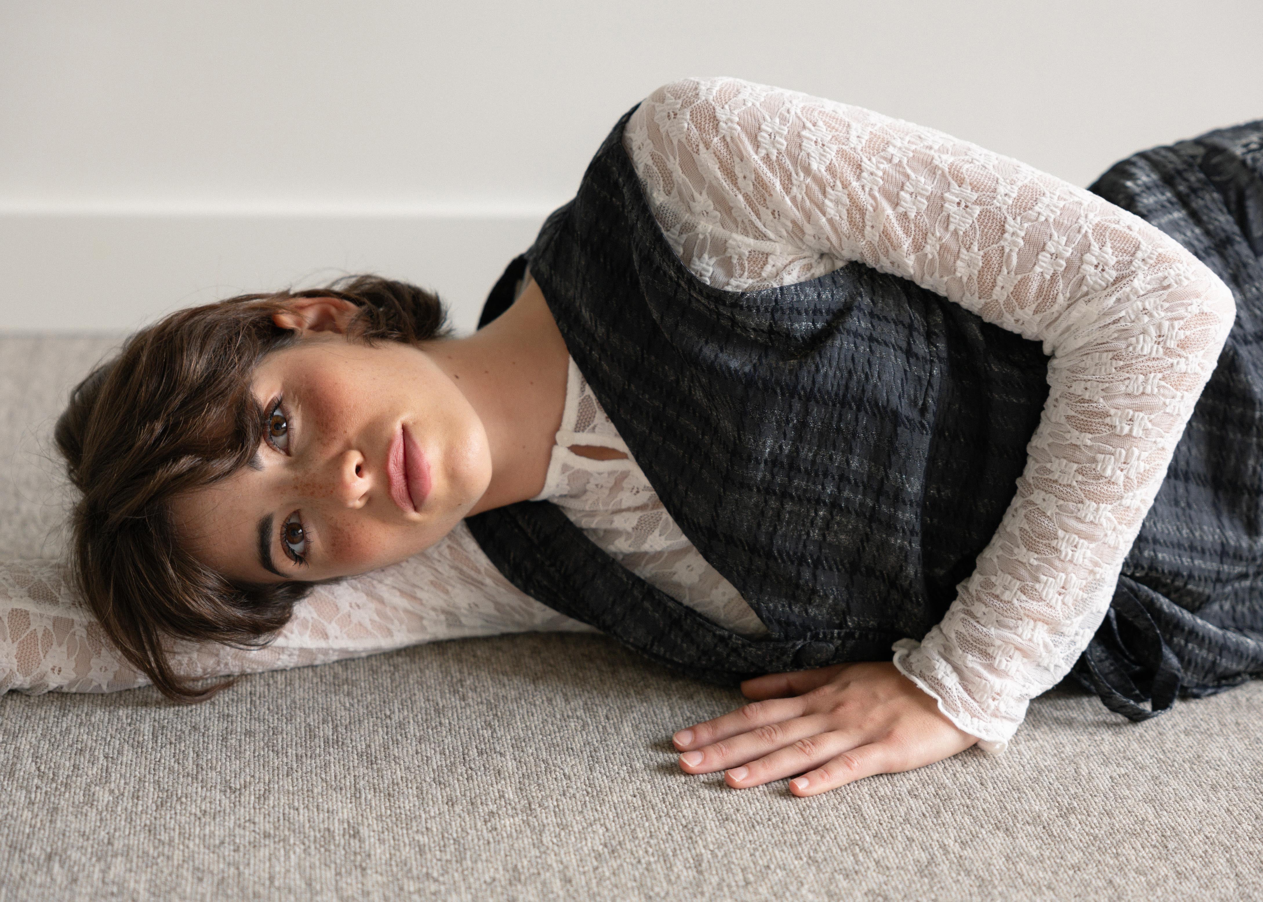 Colete com Atilhos Xadrez Brilhante