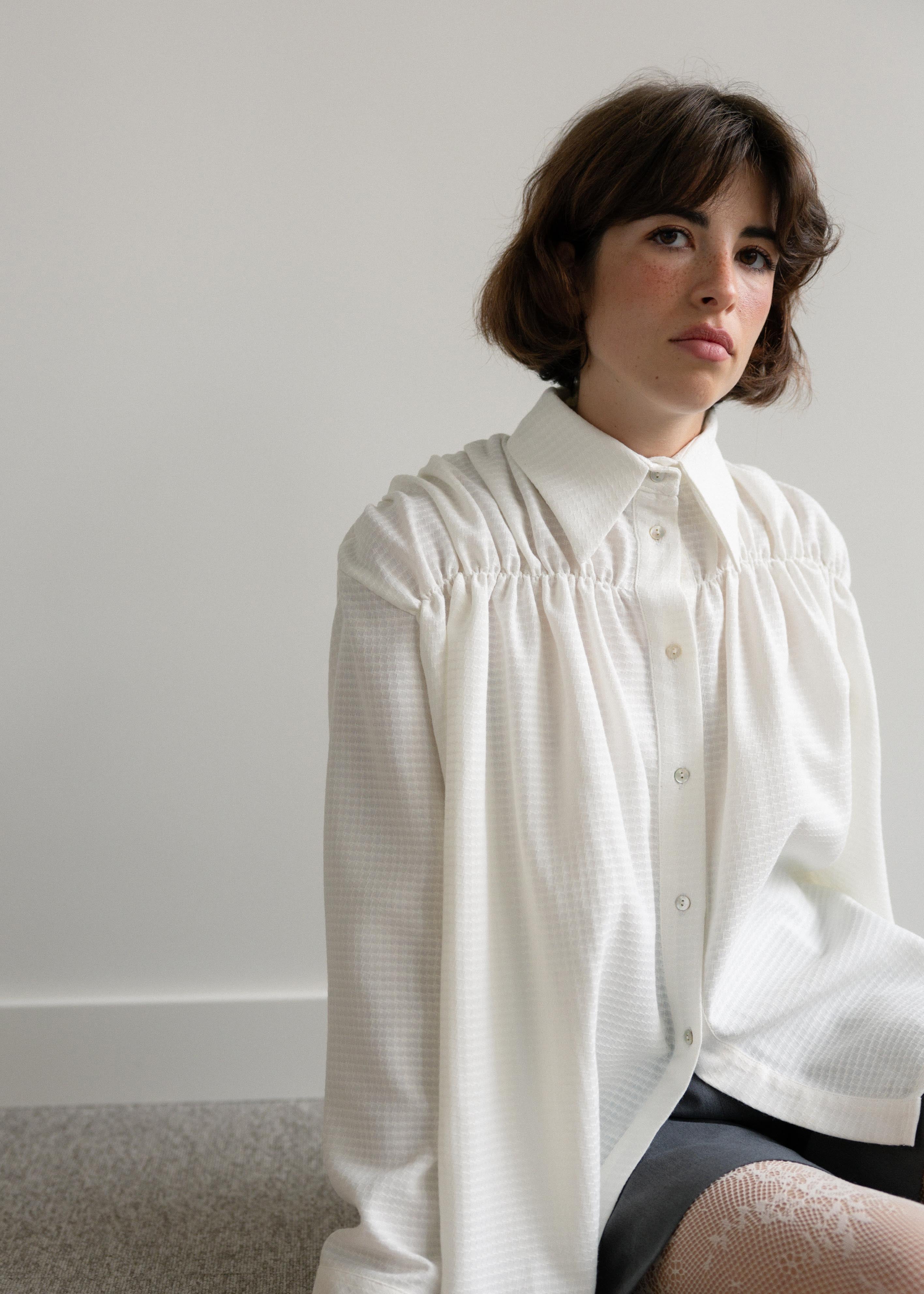 Camisa Franzidos Piquet Branco