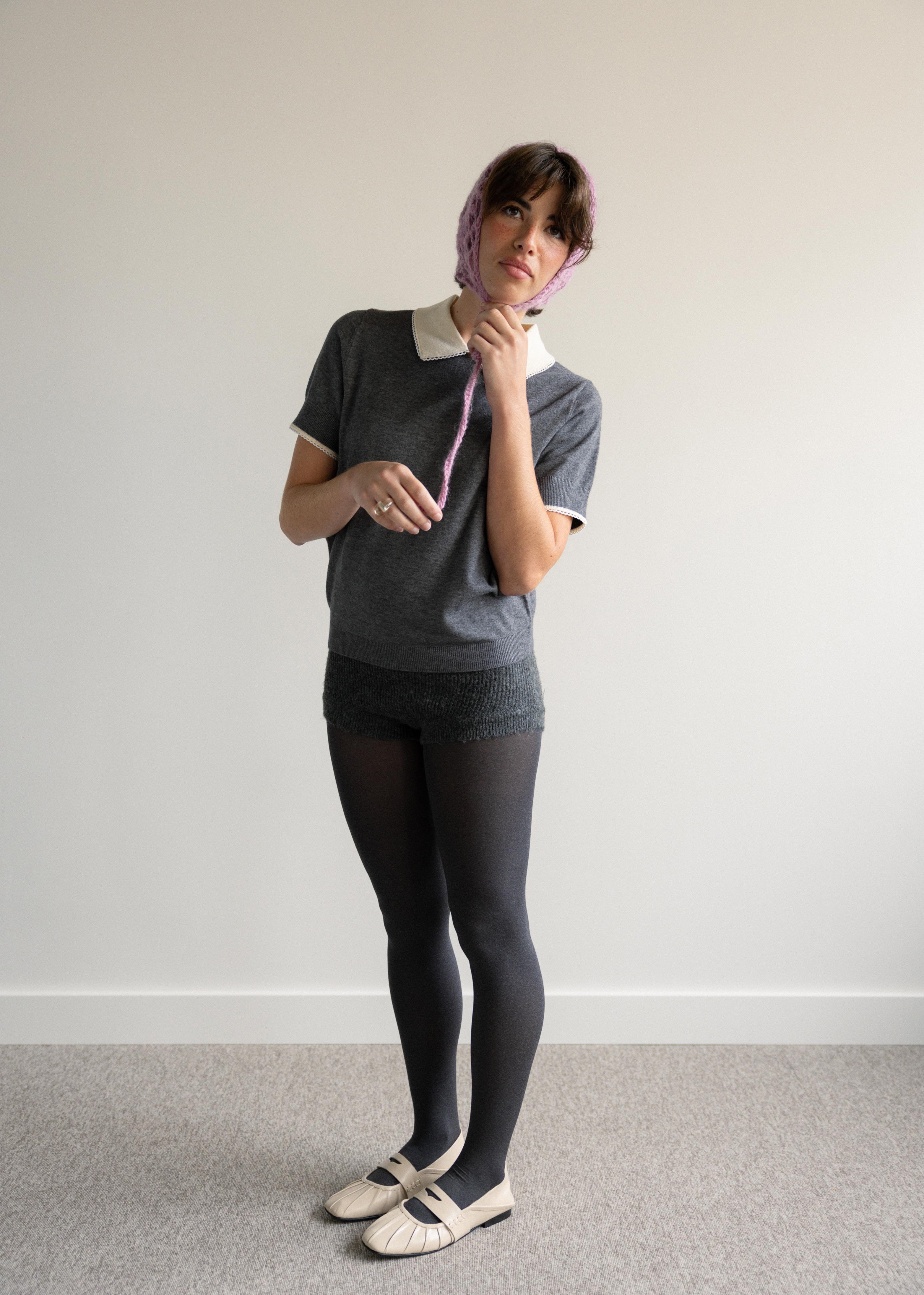 Balaclava de Crochet Rosa