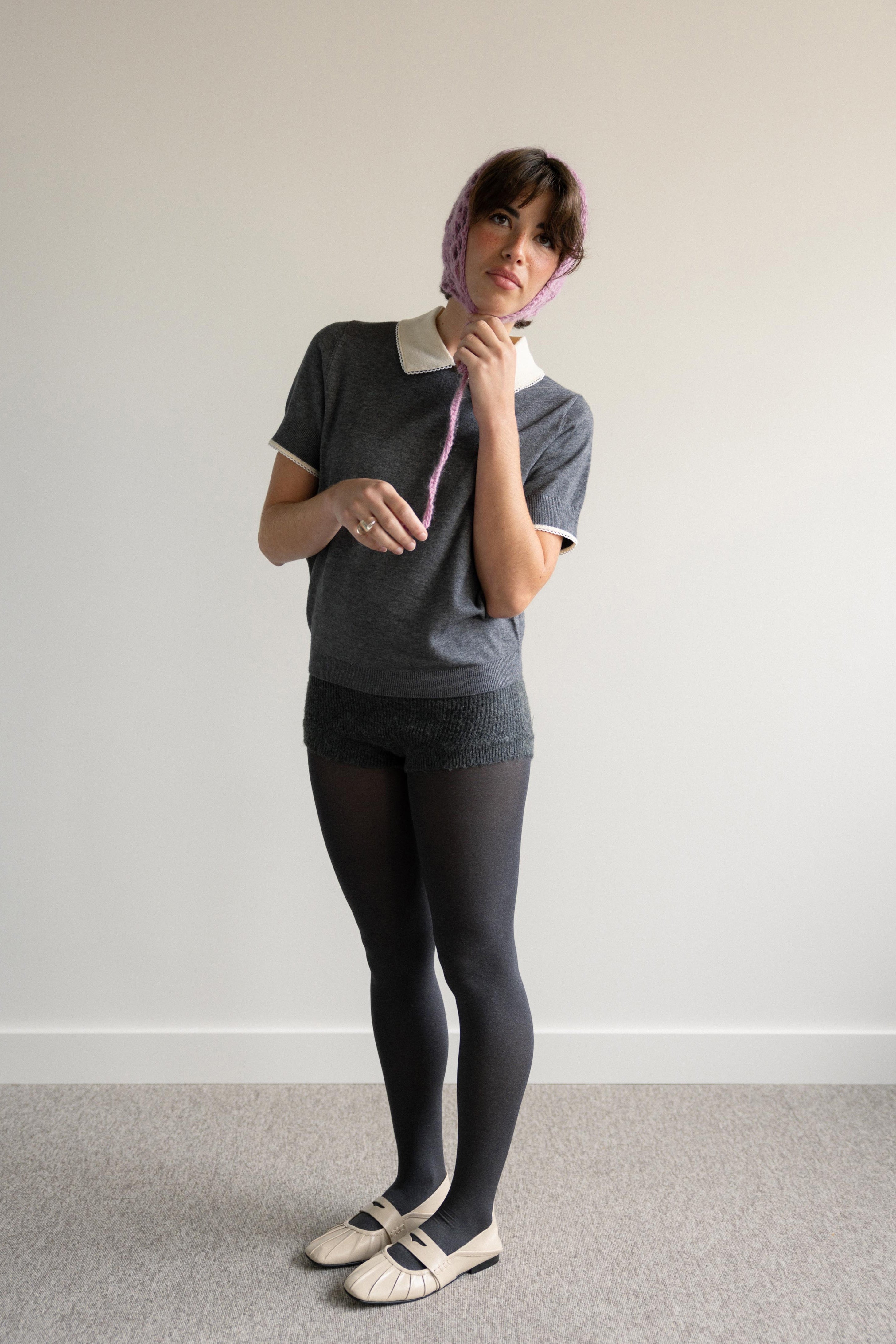 Crochet Balaclava Pink