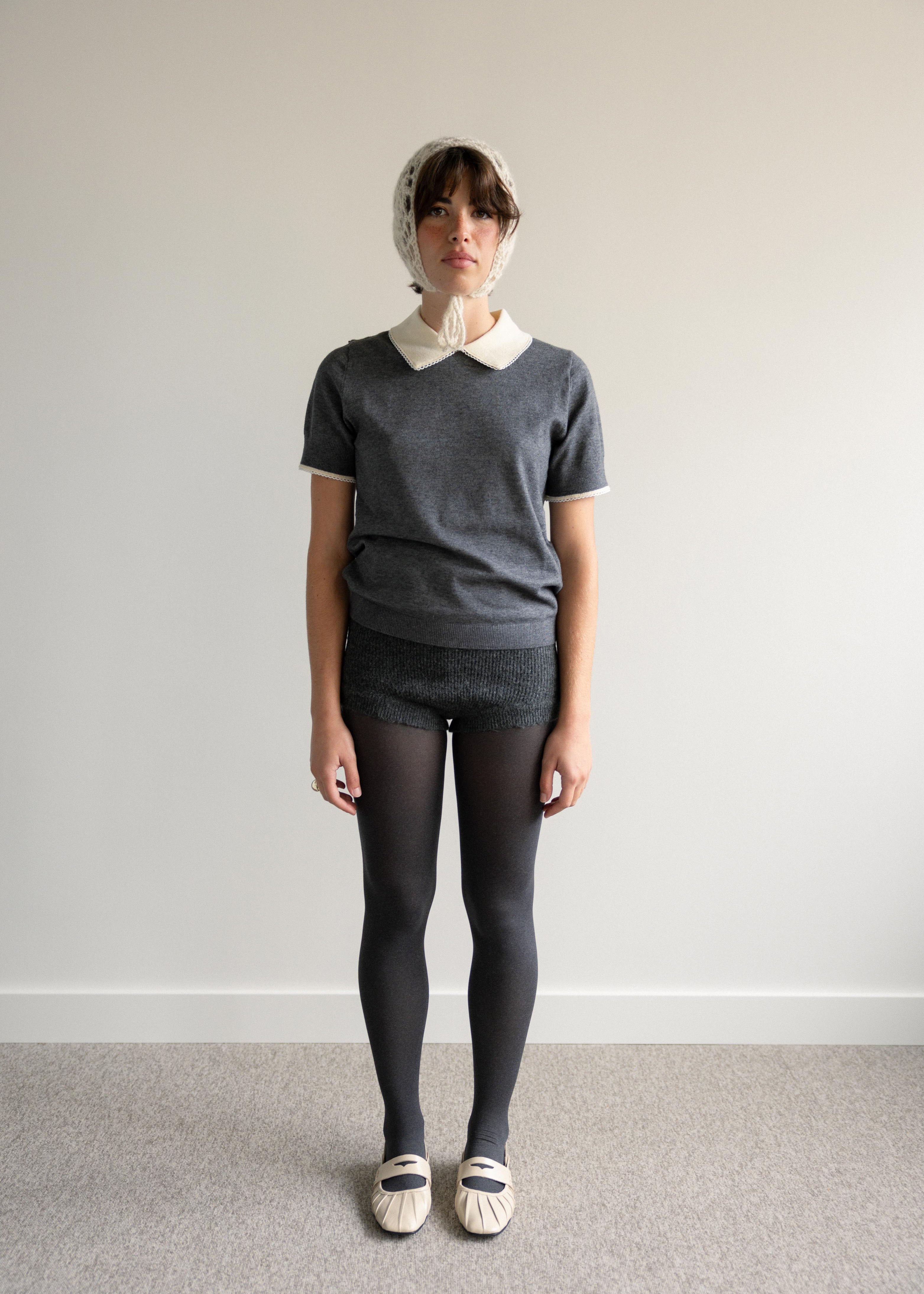 Balaclava de Crochet Cru