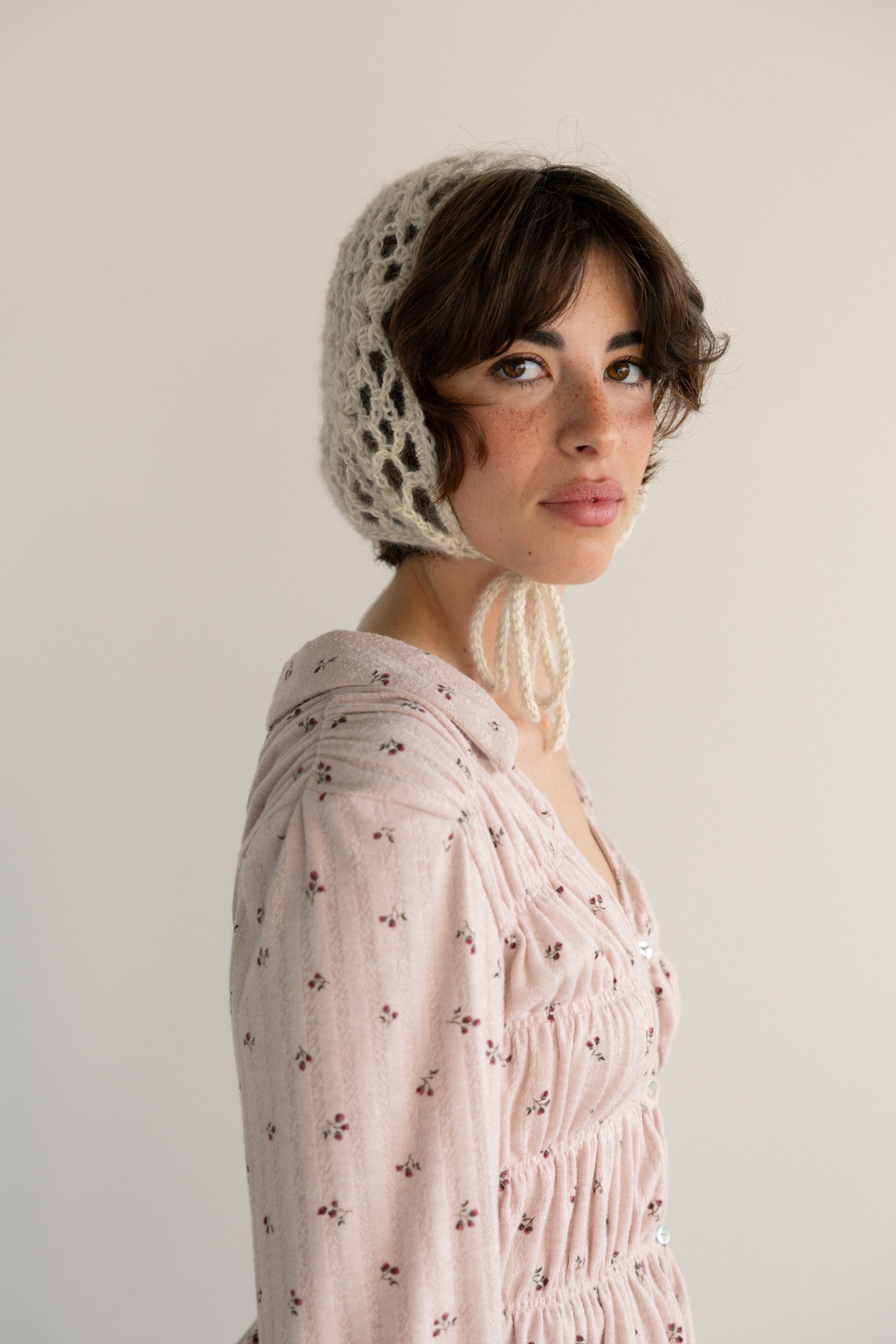 Crochet Balaclava Off-White