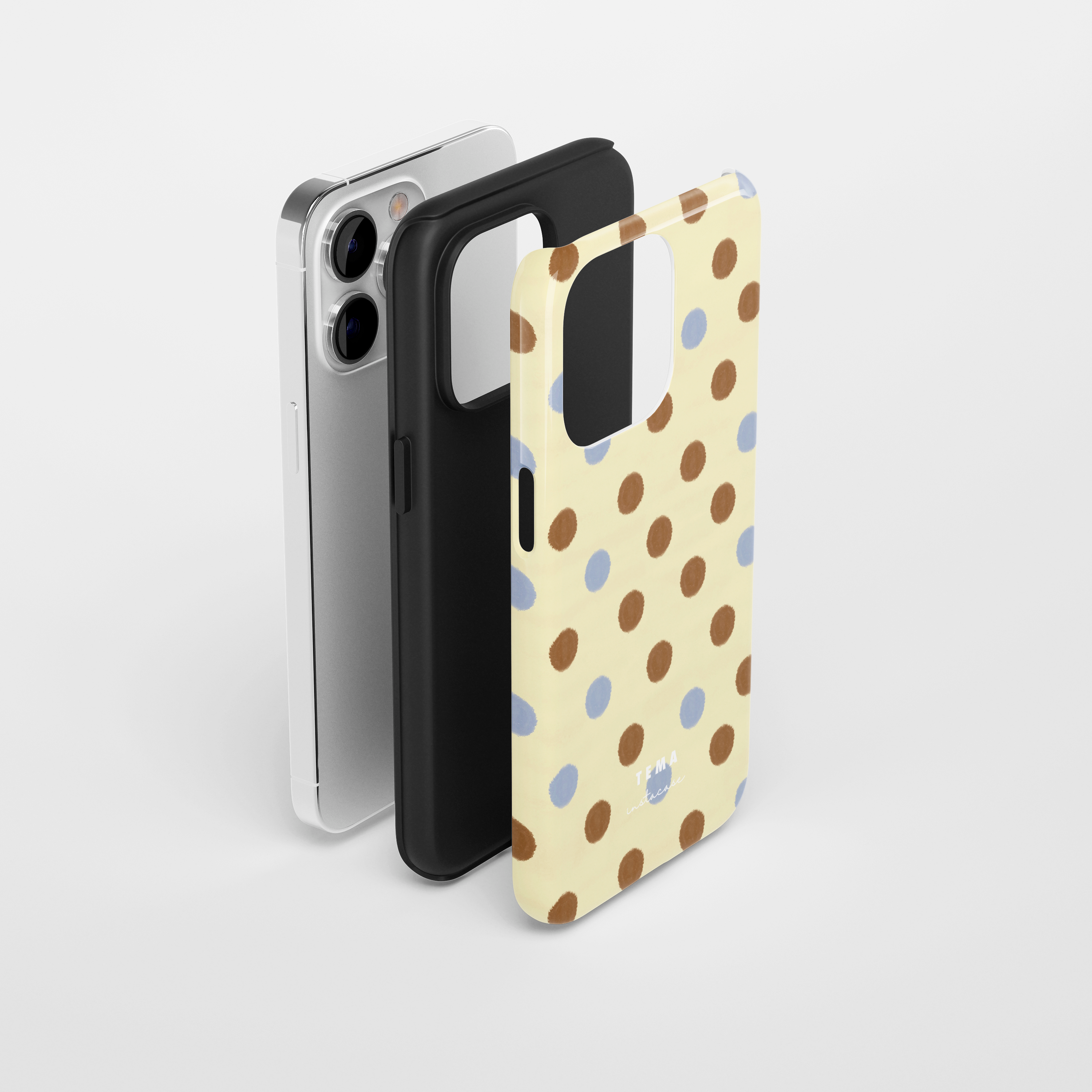 Capa InstaCase x Tema Polka Dots
