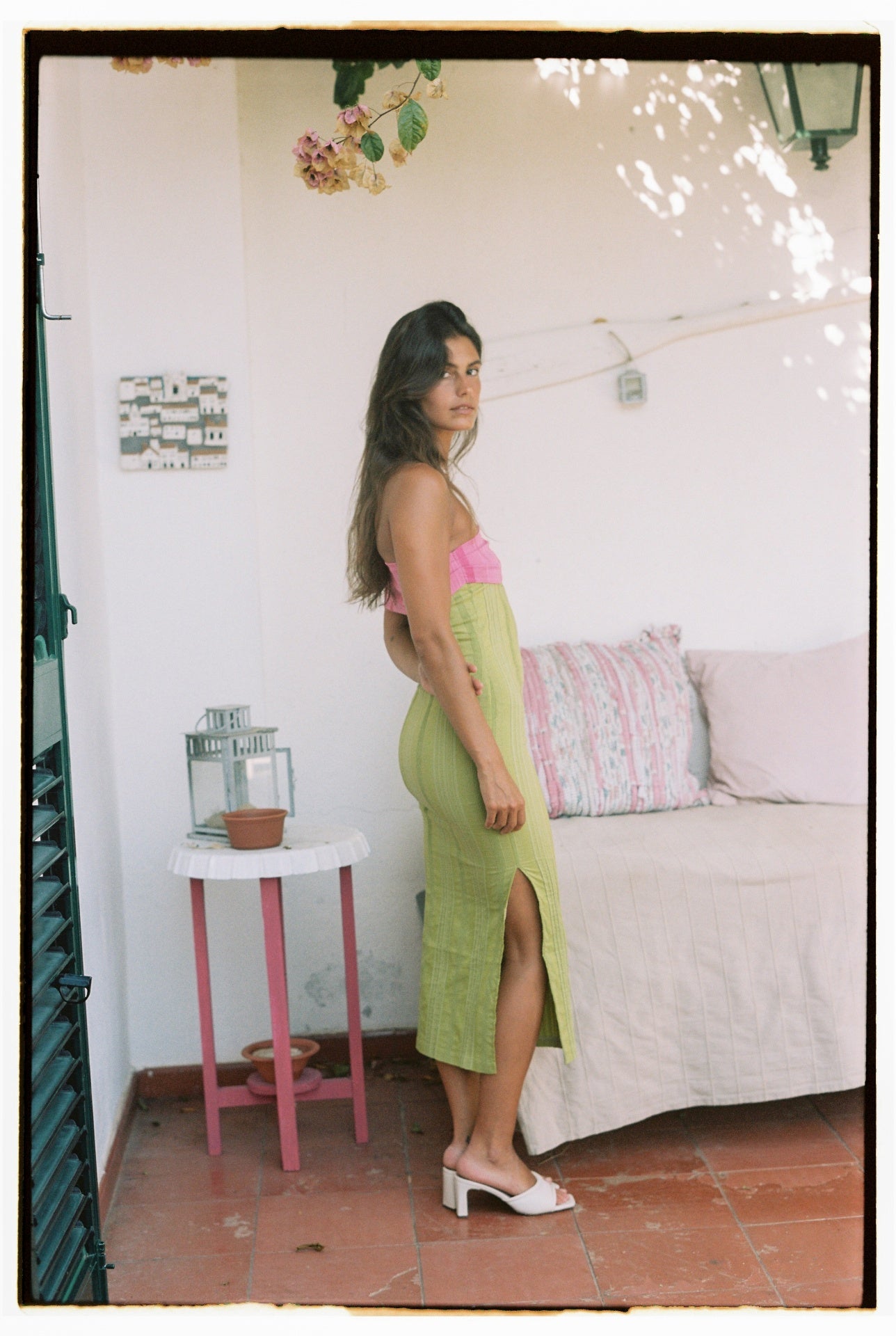 Vestido Verde com Alça