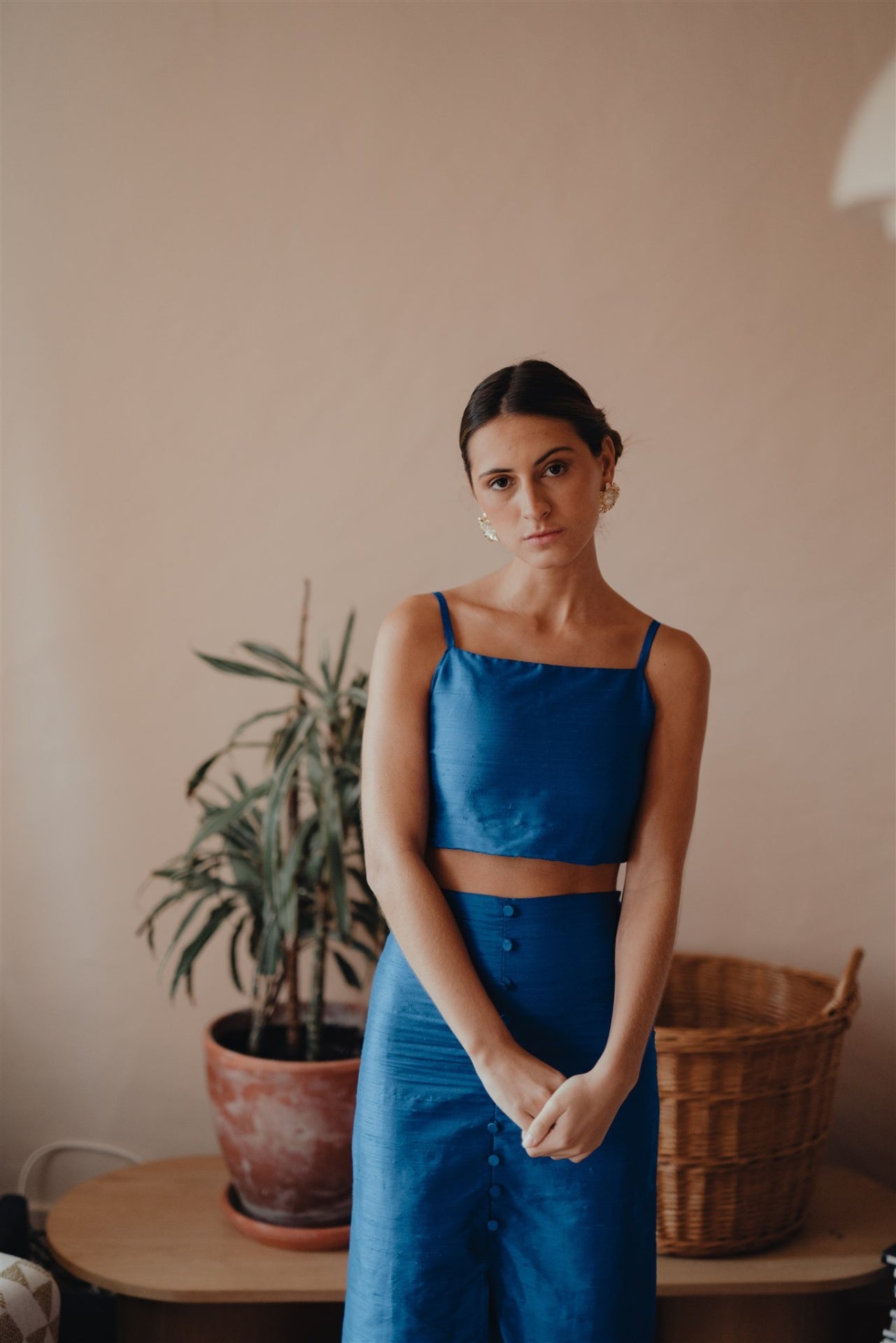 Blue Bralette