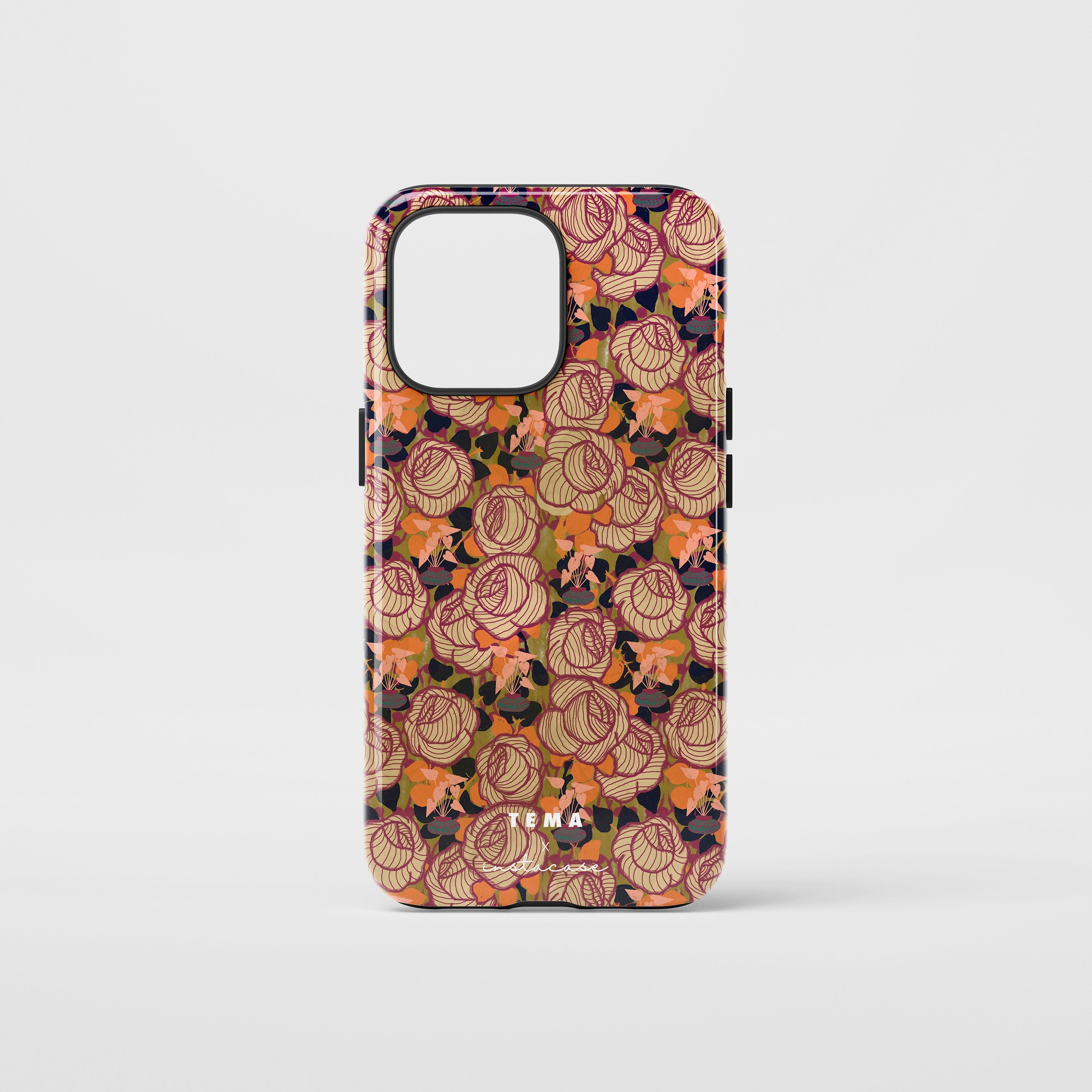 Capa InstaCase x Tema Rosas