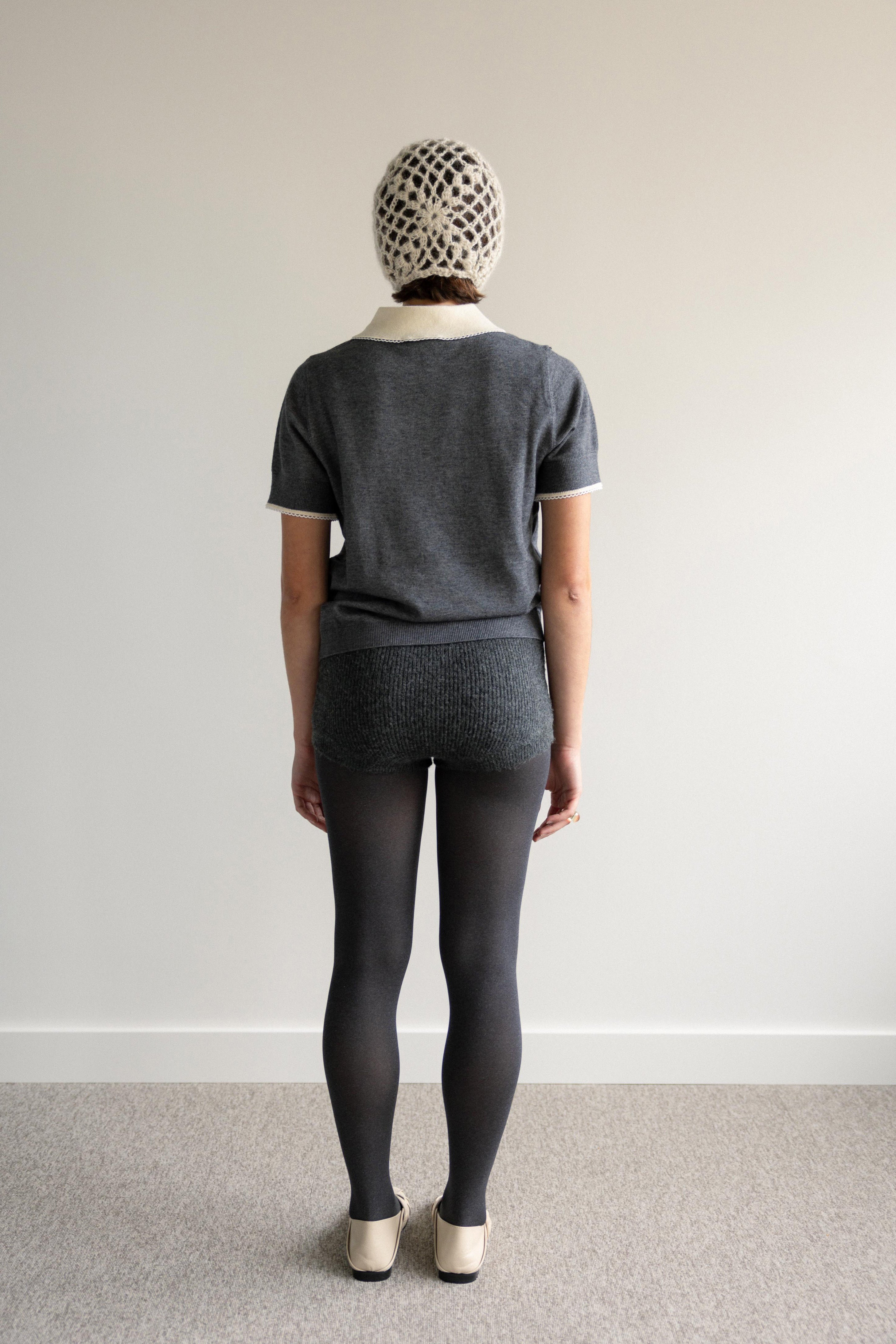 Crochet Balaclava Off-White