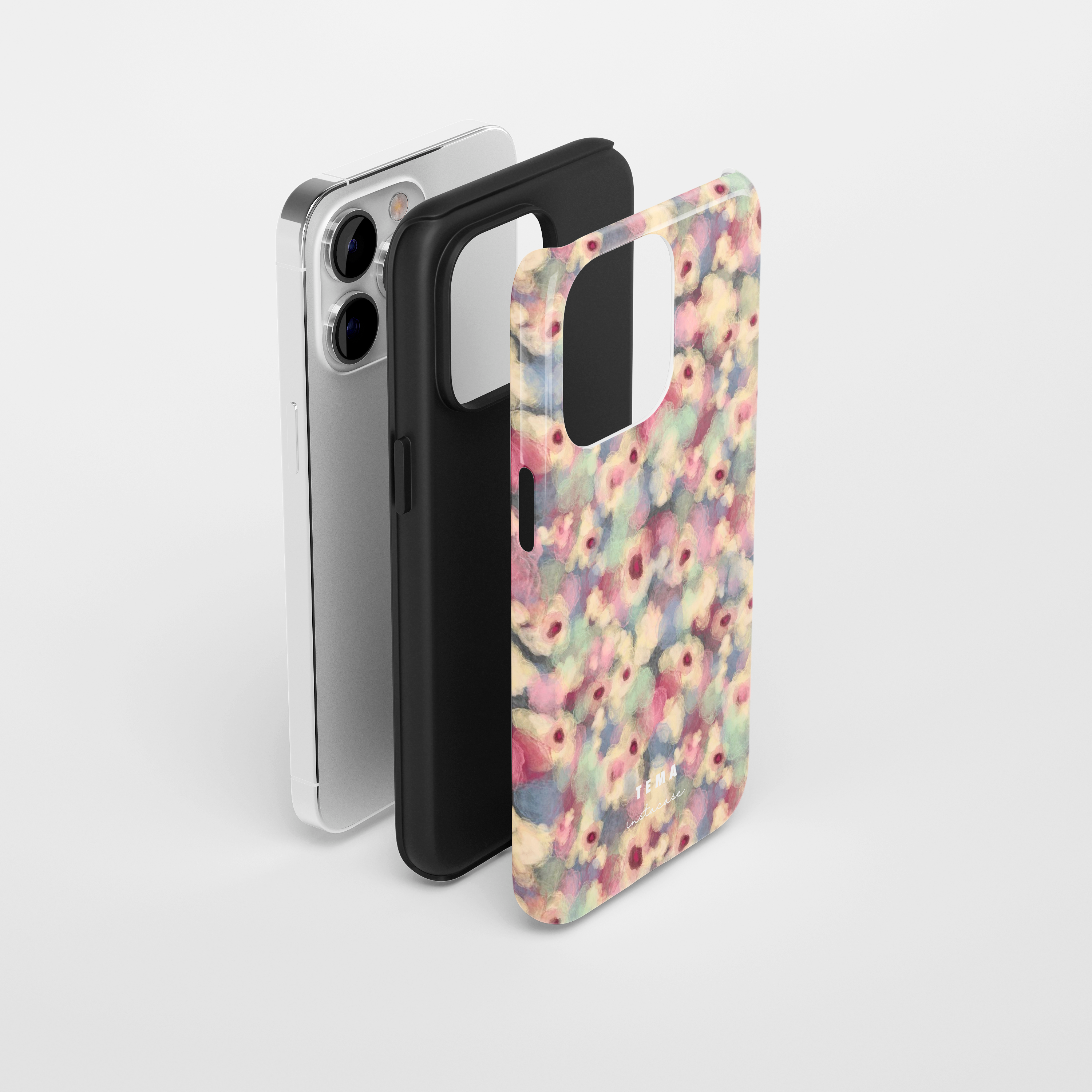 Capa InstaCase x Tema Flores